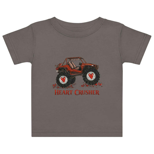 Heart Crusher | Mud Truck Baby Jersey T-Shirt