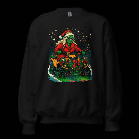 Bojuee Grinchmas ATV Unisex Sweatshirt