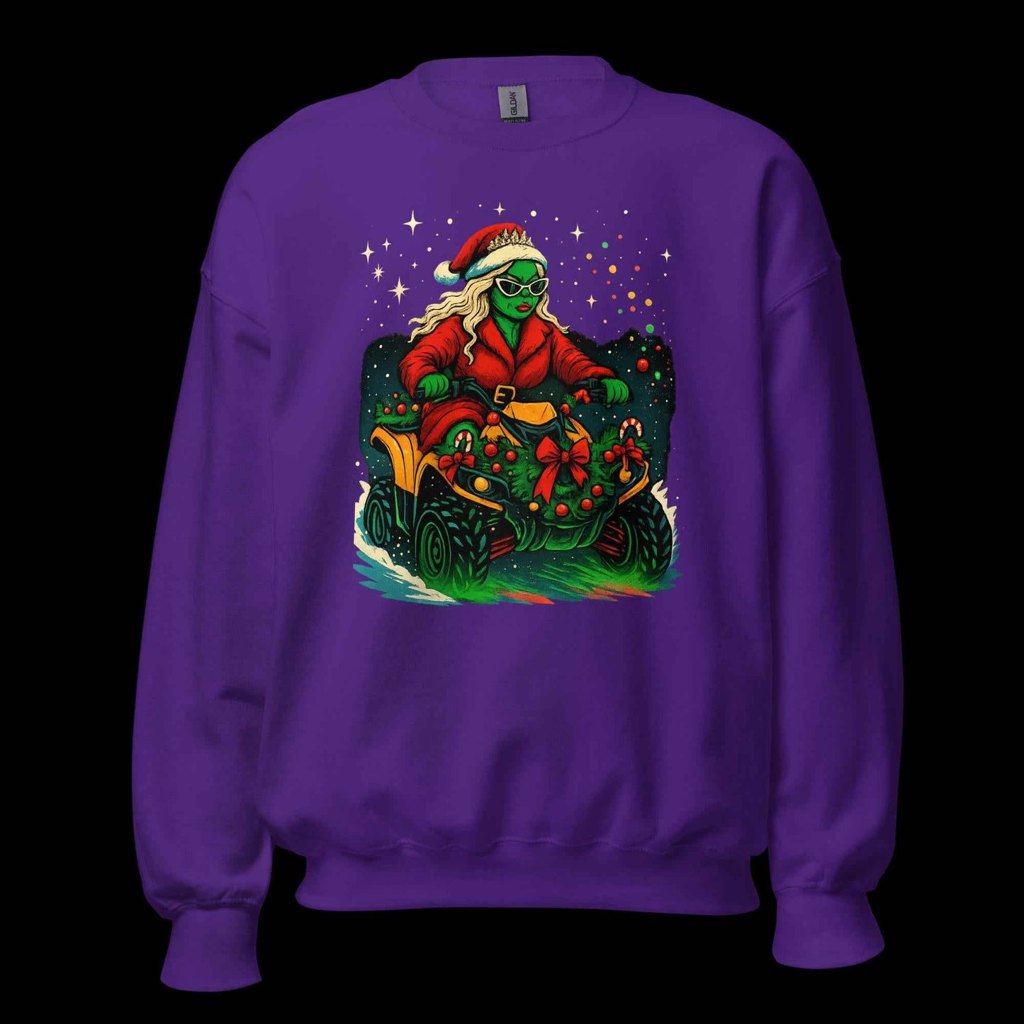 Bojuee Grinchmas ATV Unisex Sweatshirt