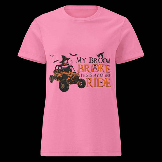 My Broom Broke Women’s basic softstyle t-shirt