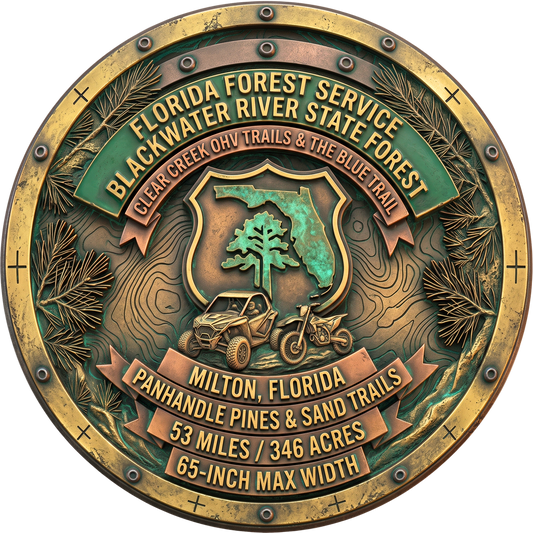 Clear Creek OHV, FL: Panhandle Pines &amp; The Blue Trail