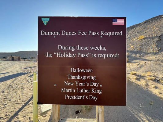 Dumont Dunes OHV Area: Big Bowls, Big Climbs, Big Desert Sky