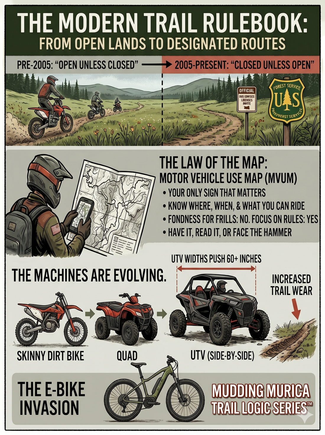 USFS and Public Land Access: How to Navigate the Rules and Protect Off-Roading - Mudding Murica