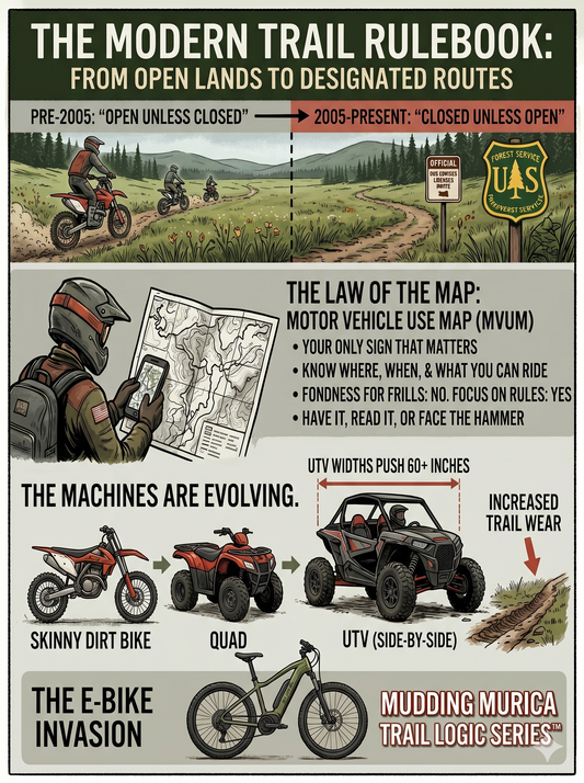 USFS and Public Land Access: How to Navigate the Rules and Protect Off-Roading - Mudding Murica