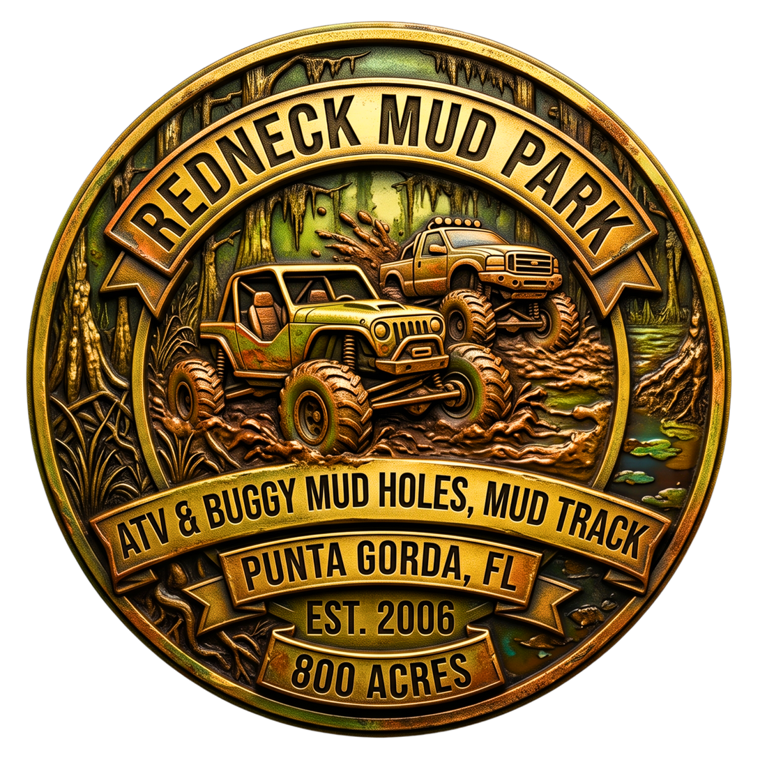 Redneck Mud Park, RYC: ATV & Buggy Mud Holes, Mud Track