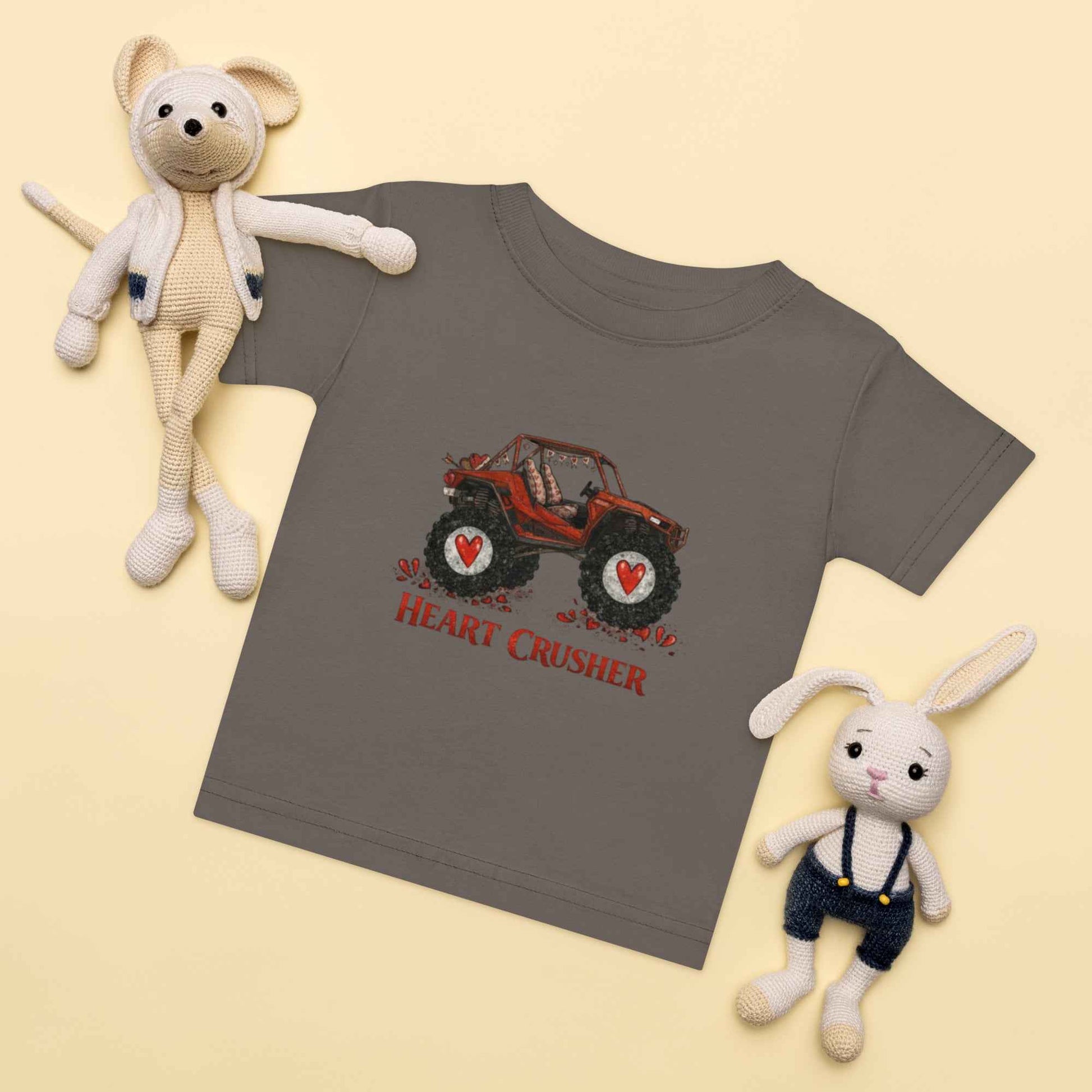 Heart Crusher | Mud Truck Baby Jersey T-Shirt
