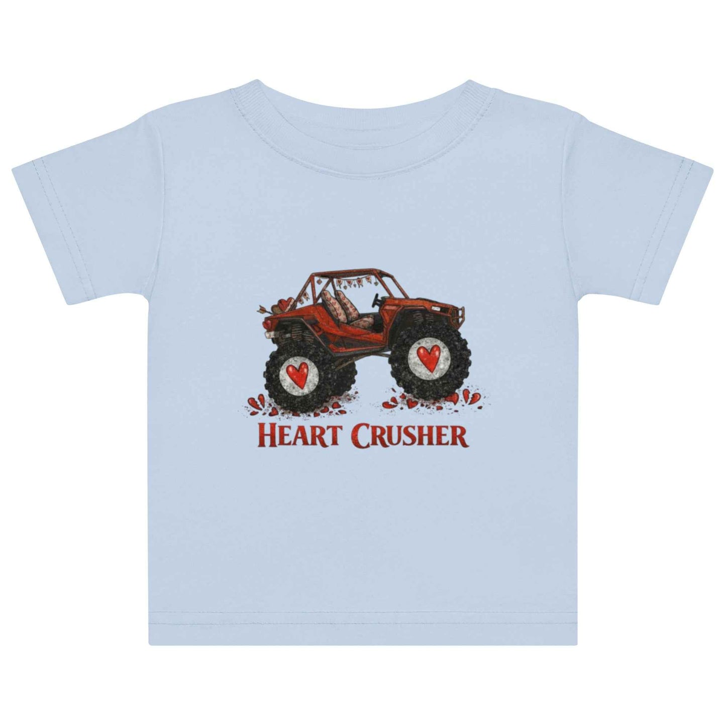 Heart Crusher | Mud Truck Baby Jersey T-Shirt