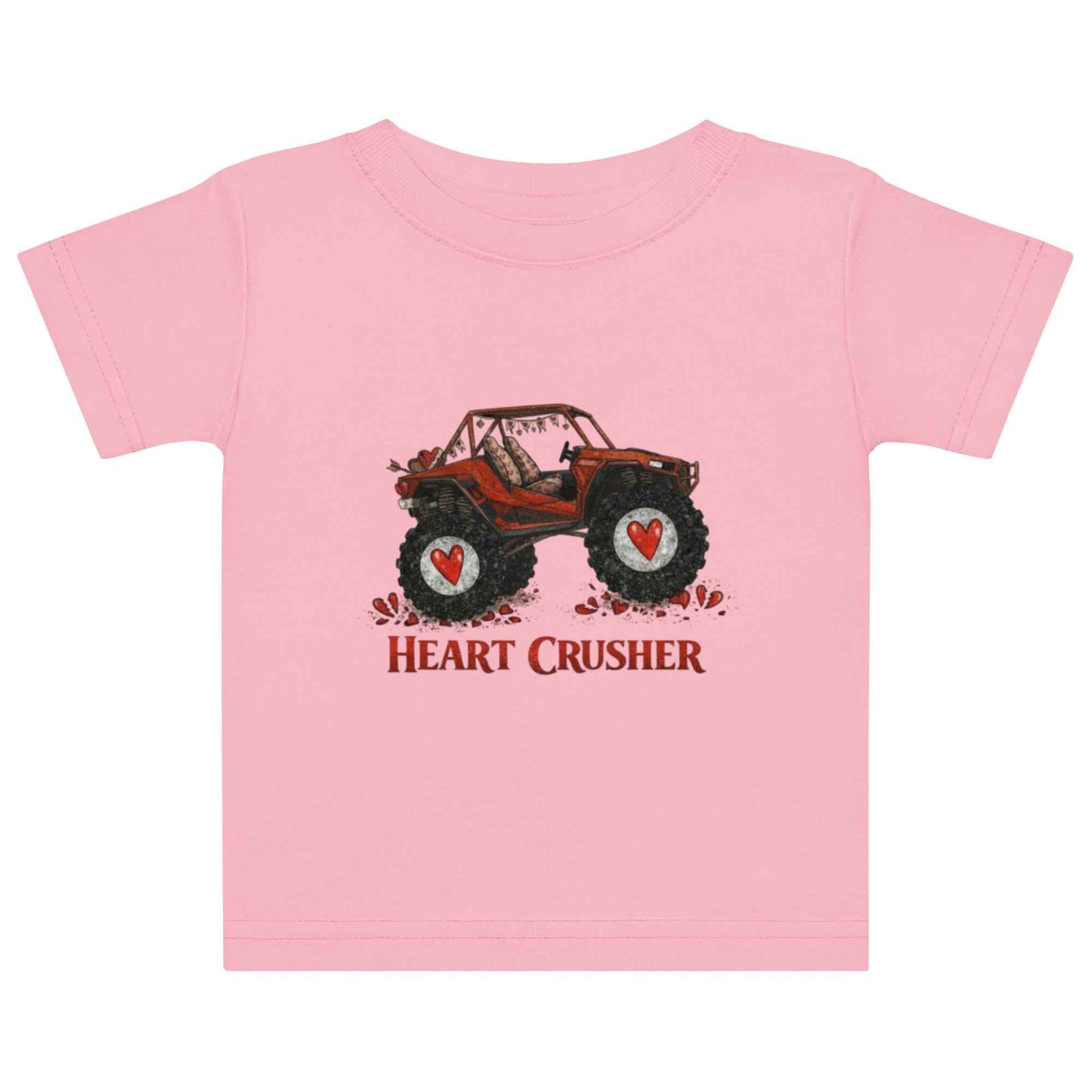Heart Crusher | Mud Truck Baby Jersey T-Shirt