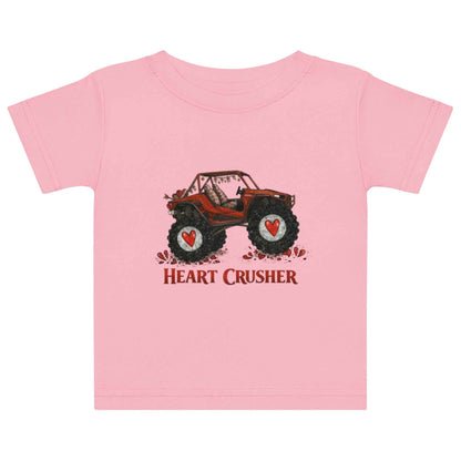 Heart Crusher | Mud Truck Baby Jersey T-Shirt