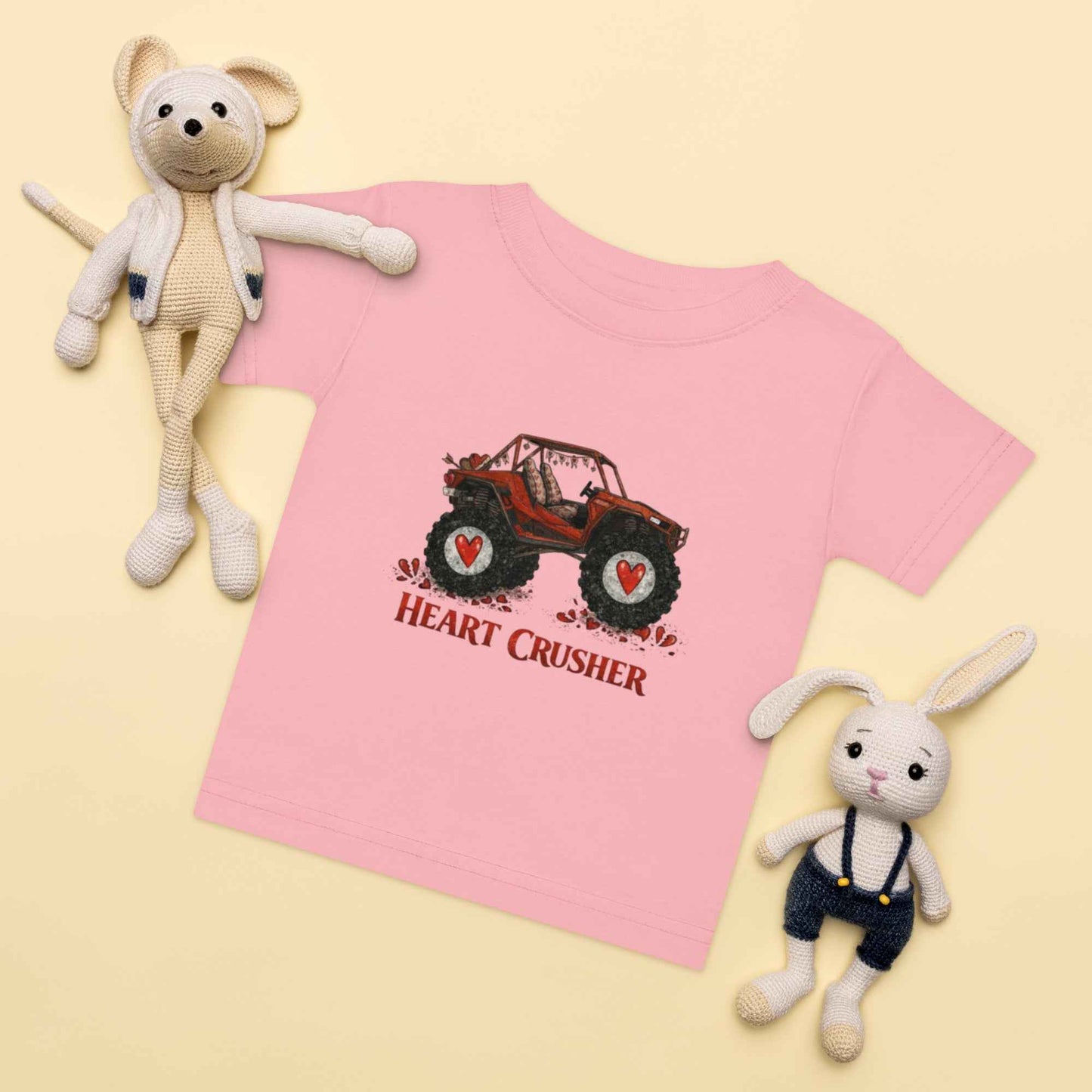 Heart Crusher | Mud Truck Baby Jersey T-Shirt