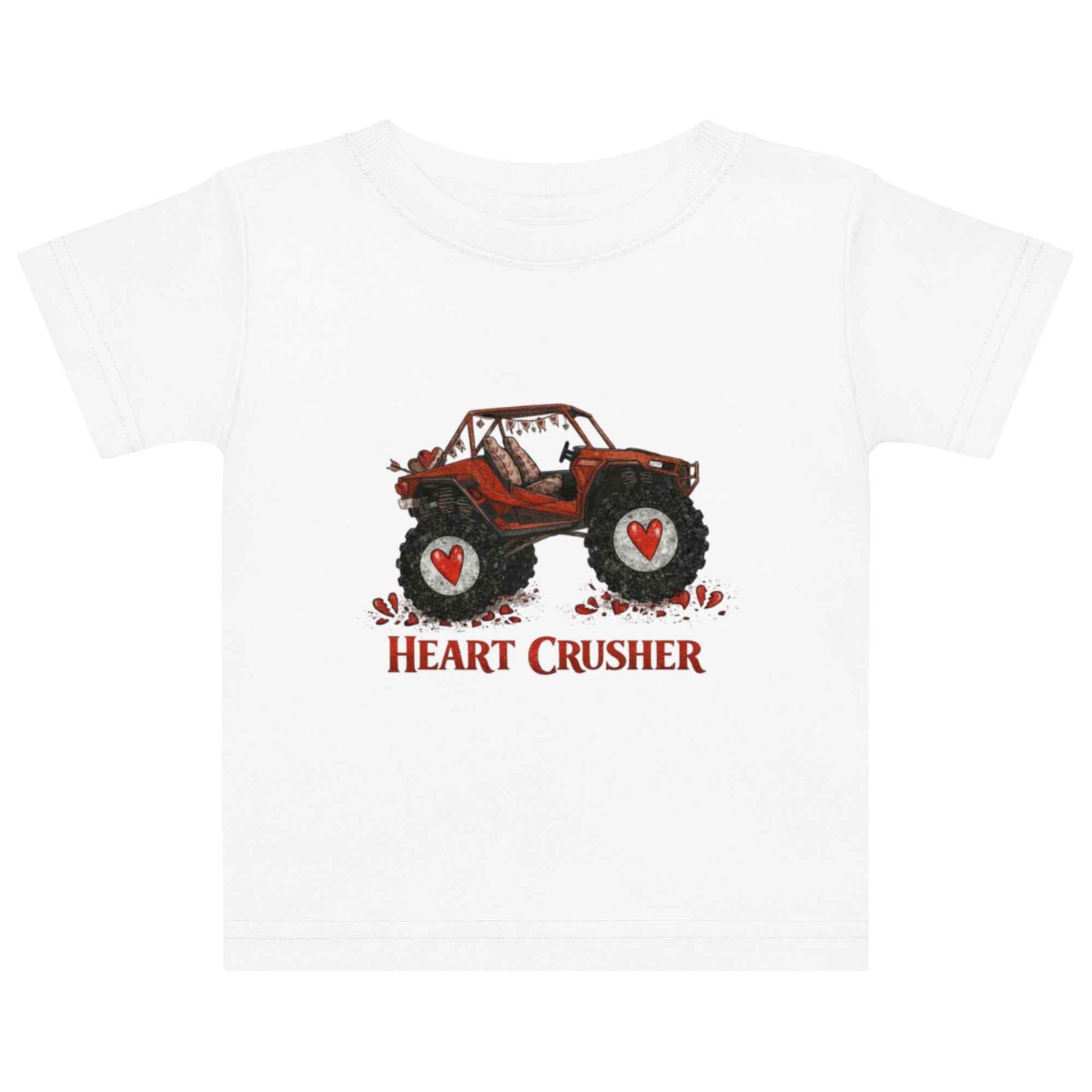 Heart Crusher | Mud Truck Baby Jersey T-Shirt