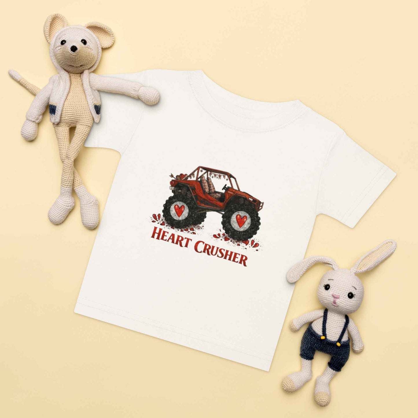 Heart Crusher | Mud Truck Baby Jersey T-Shirt
