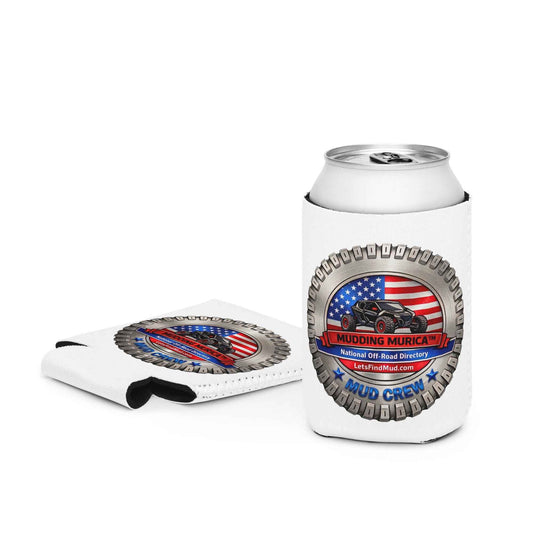 Mudding Murica Mud Crew Can Cooler | Off-Road Drink Sleeve