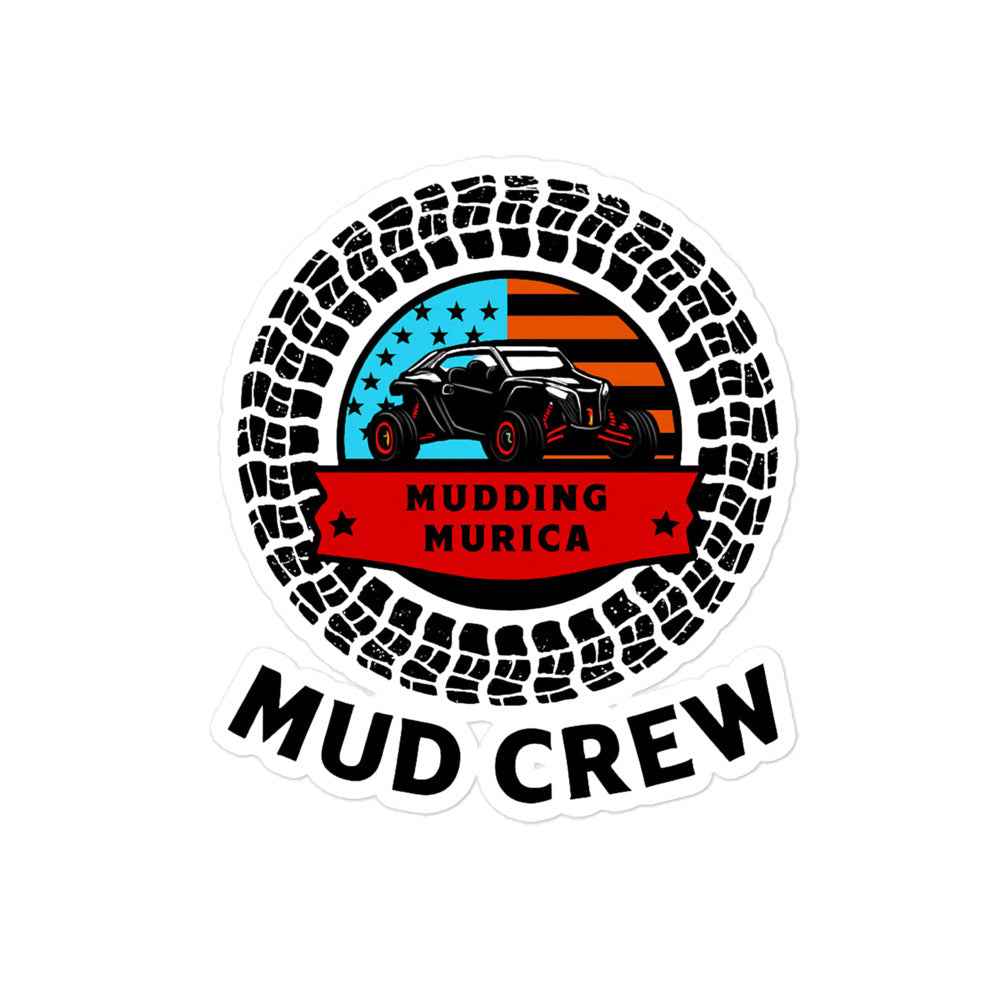 Mudding Murica Bubble-free stickers