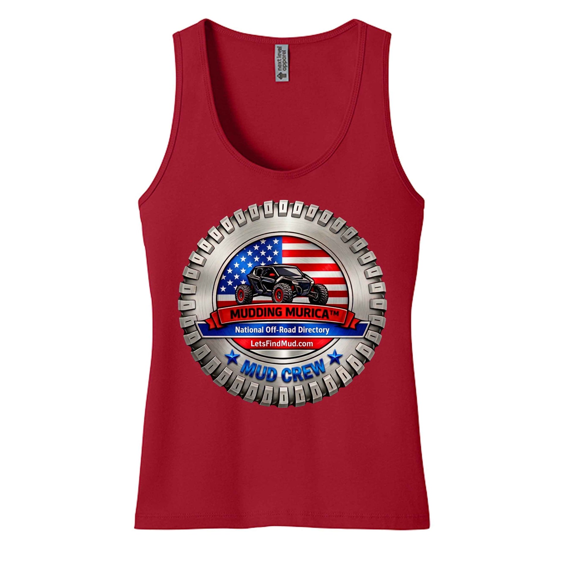 Mudding Murica Women's Off Road Tank Top