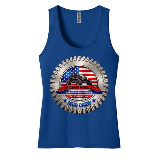 Mudding Murica Women's Off Road Tank Top