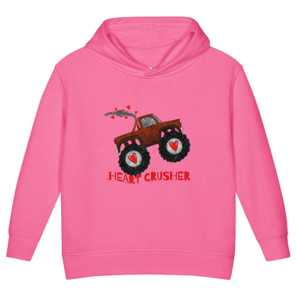 Toddler Monster Truck "Heart Crusher" Fleece Hoodie