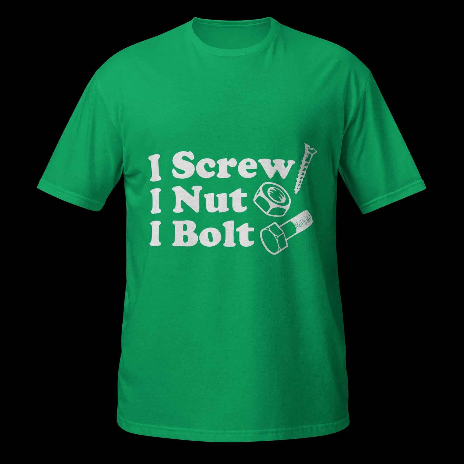I Screw, I Nut, I Bolt Short-Sleeve Unisex T-Shirt
