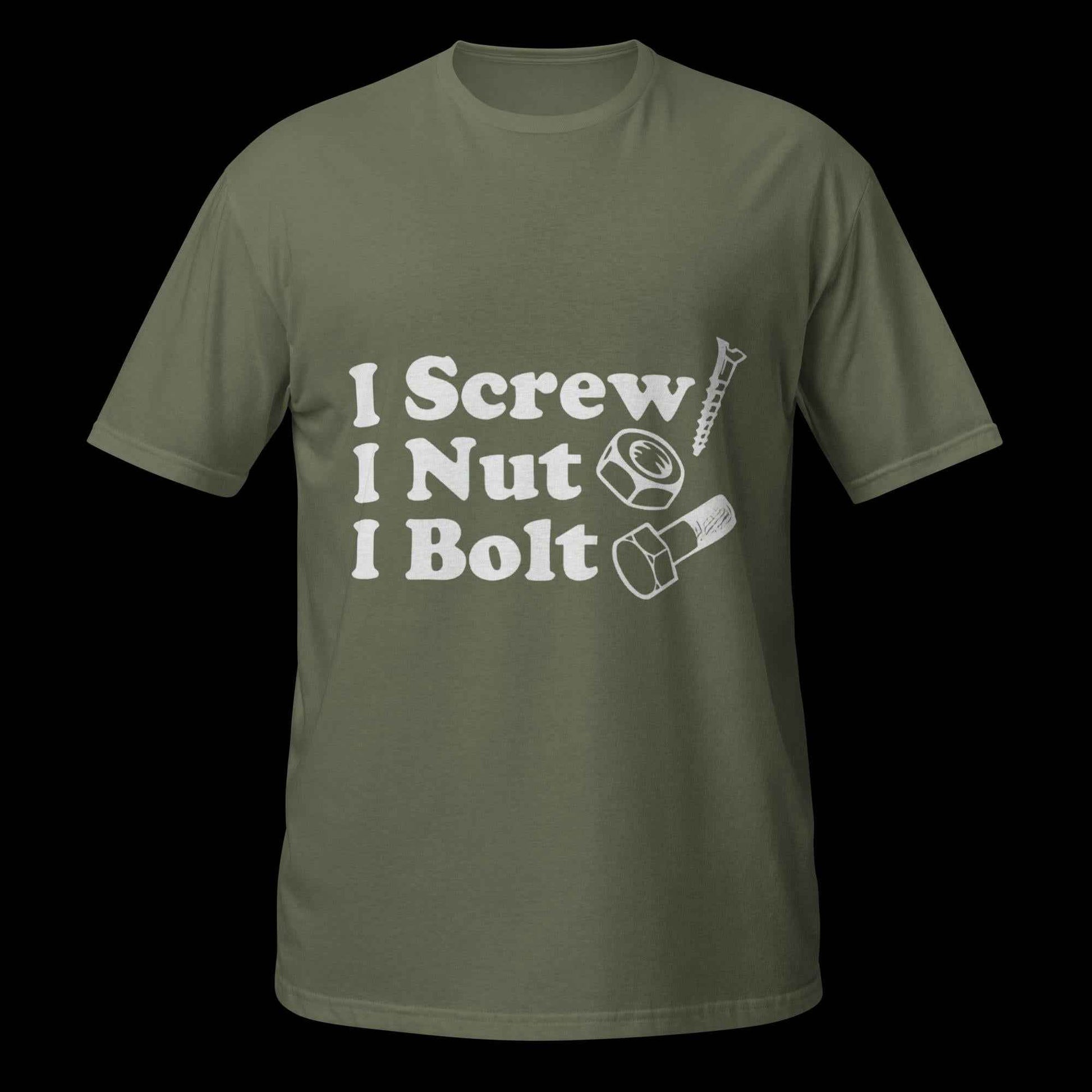 I Screw, I Nut, I Bolt Short-Sleeve Unisex T-Shirt
