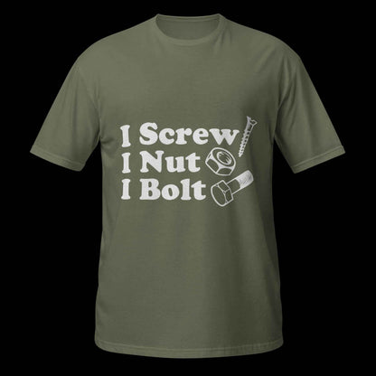 I Screw, I Nut, I Bolt Short-Sleeve Unisex T-Shirt