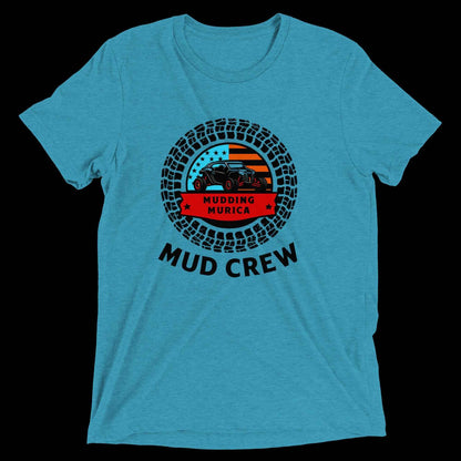 Mudding Murica Mud Crew Dri - Blend T-Shirt