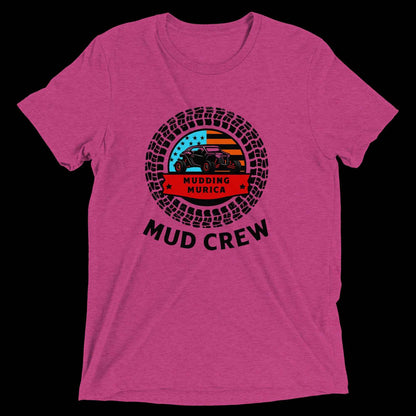 Mudding Murica Mud Crew Dri - Blend T-Shirt