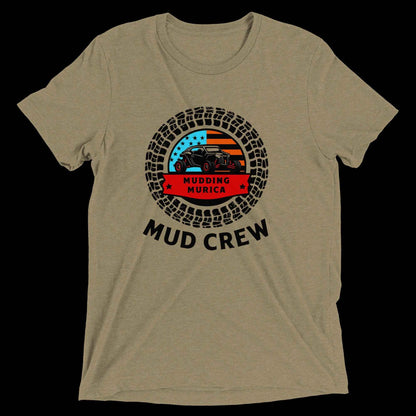 Mudding Murica Mud Crew Dri - Blend T-Shirt