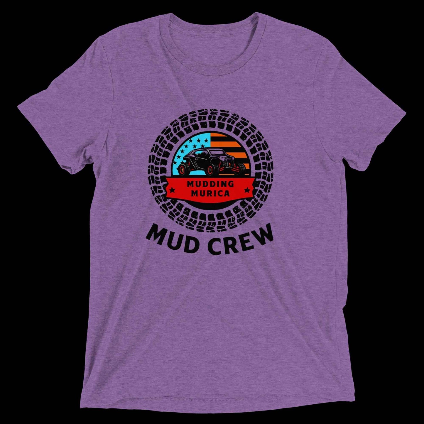Mudding Murica Mud Crew Dri - Blend T-Shirt