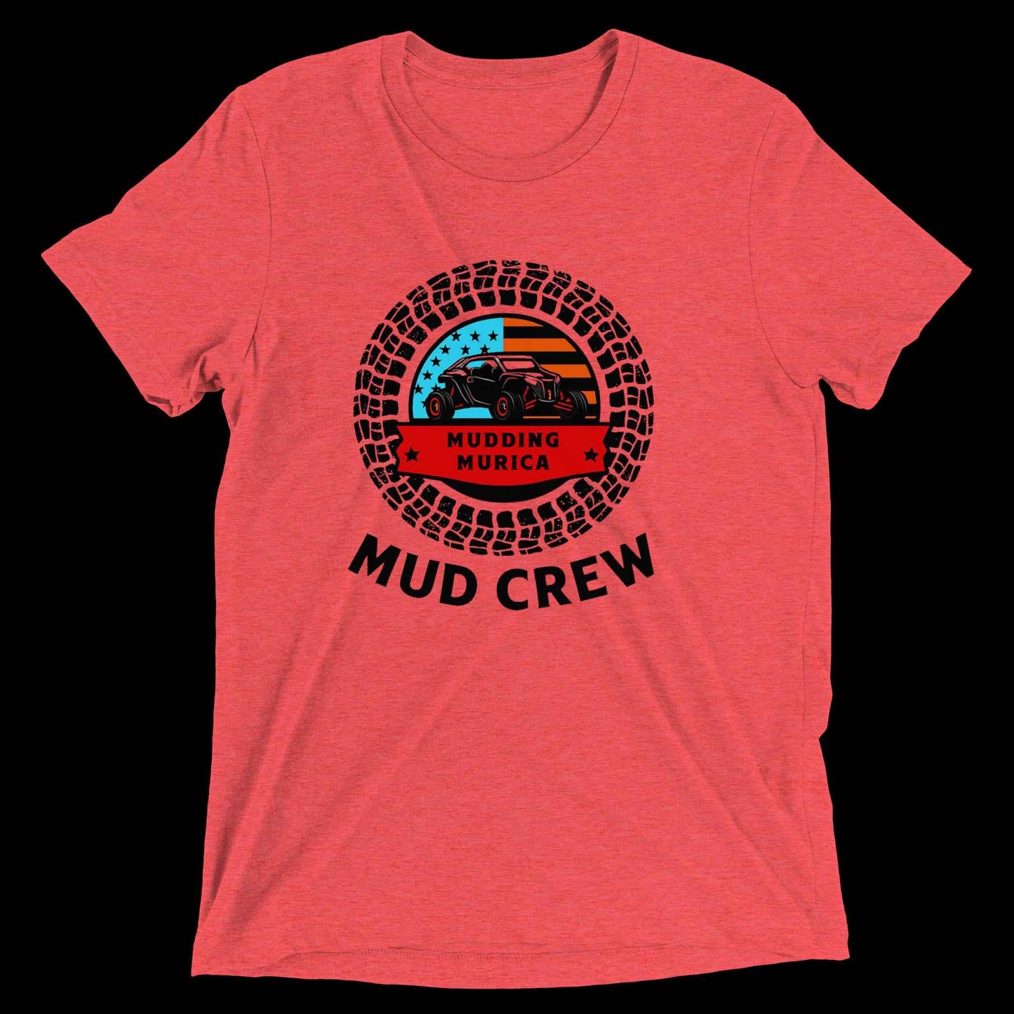 Mudding Murica Mud Crew Dri - Blend T-Shirt