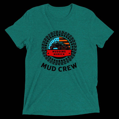 Mudding Murica Mud Crew Dri - Blend T-Shirt