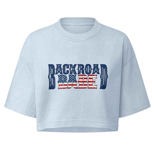 Women's Backroad Babe Cropped Tee | Off-Road & Mudding Apparel