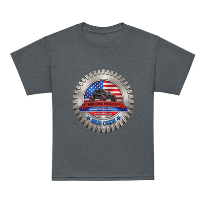 Mudding Murica Mud Crew Youth Shirt | Off-Road Kids Graphic Tee
