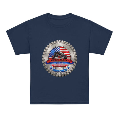 Mudding Murica Mud Crew Youth Shirt | Off-Road Kids Graphic Tee
