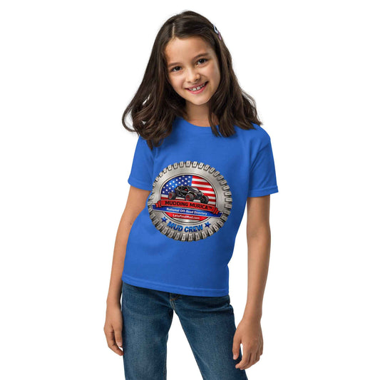Mudding Murica Mud Crew Youth Shirt | Off-Road Kids Graphic Tee